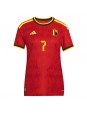 Belgia Kevin De Bruyne #7 Kotipaita Naisten MM-kisat 2026 Lyhythihainen Belgia Kevin De Bruyne #7 Kotipaita Naisten MM-kisat 2026 Lyhythihainen